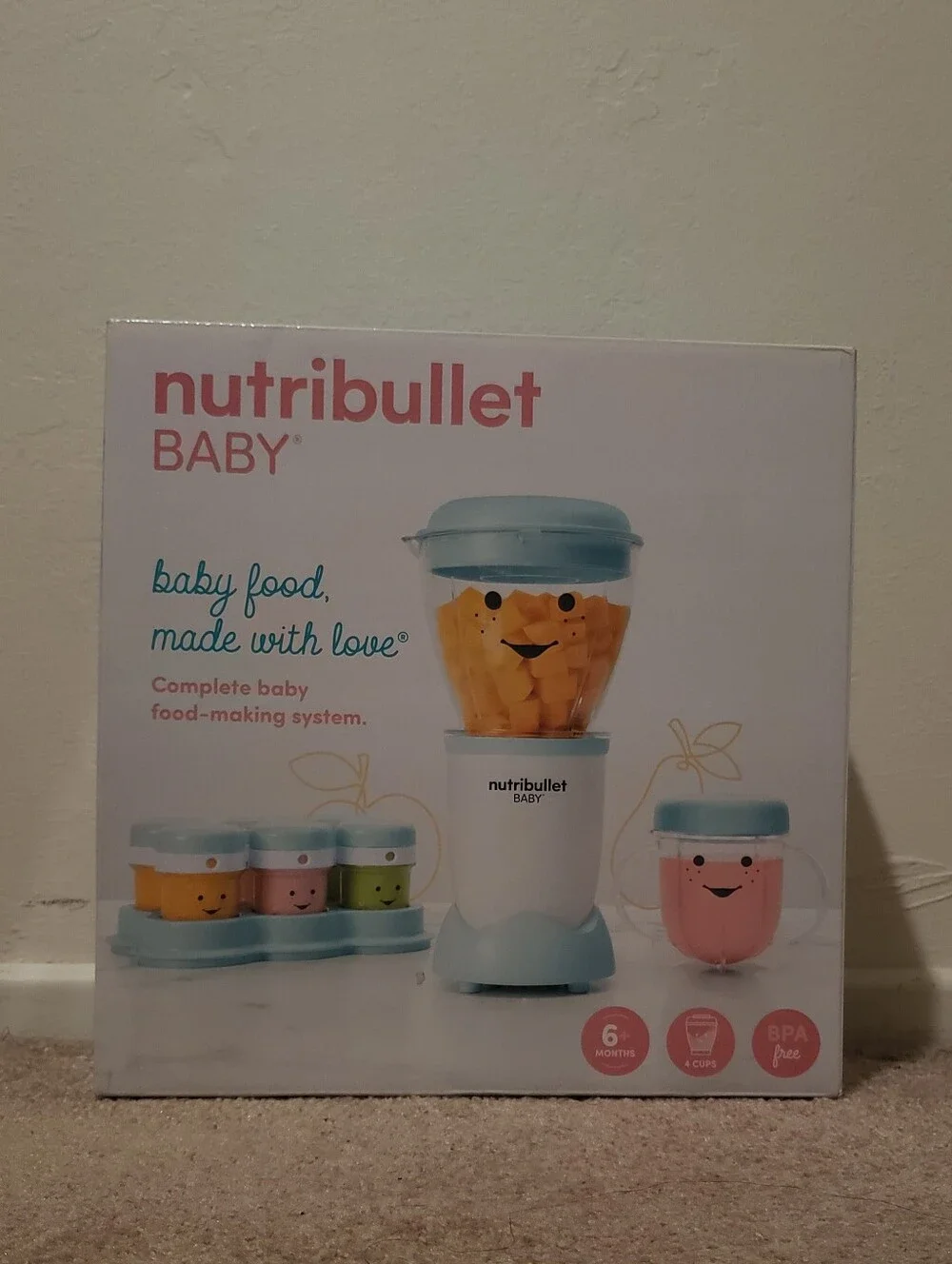 NutriBullet Baby Complete Food-Making System NIB